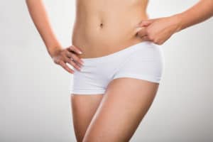 Liposuction patient